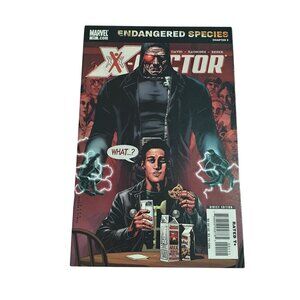 X Factor Comic Book Issue 21 Marvel David Raimondi 2007 Endangered Species